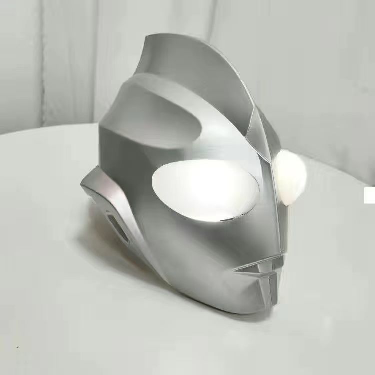 迪迦头套奥特曼头盔发光触控面具礼物cos服饰变身器抖音同款玩具