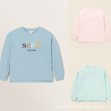 seed girls & boys Core Longsleeve sweater 男女童字母卫衣