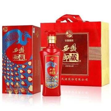 西凤御藏白酒浓香型500ml*6瓶52度粮食酒整箱批发喜宴礼品批发