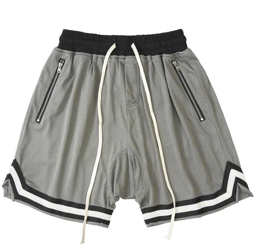 fear of god fog网眼短裤高街宽松抽绳运动休闲五分裤男女款潮