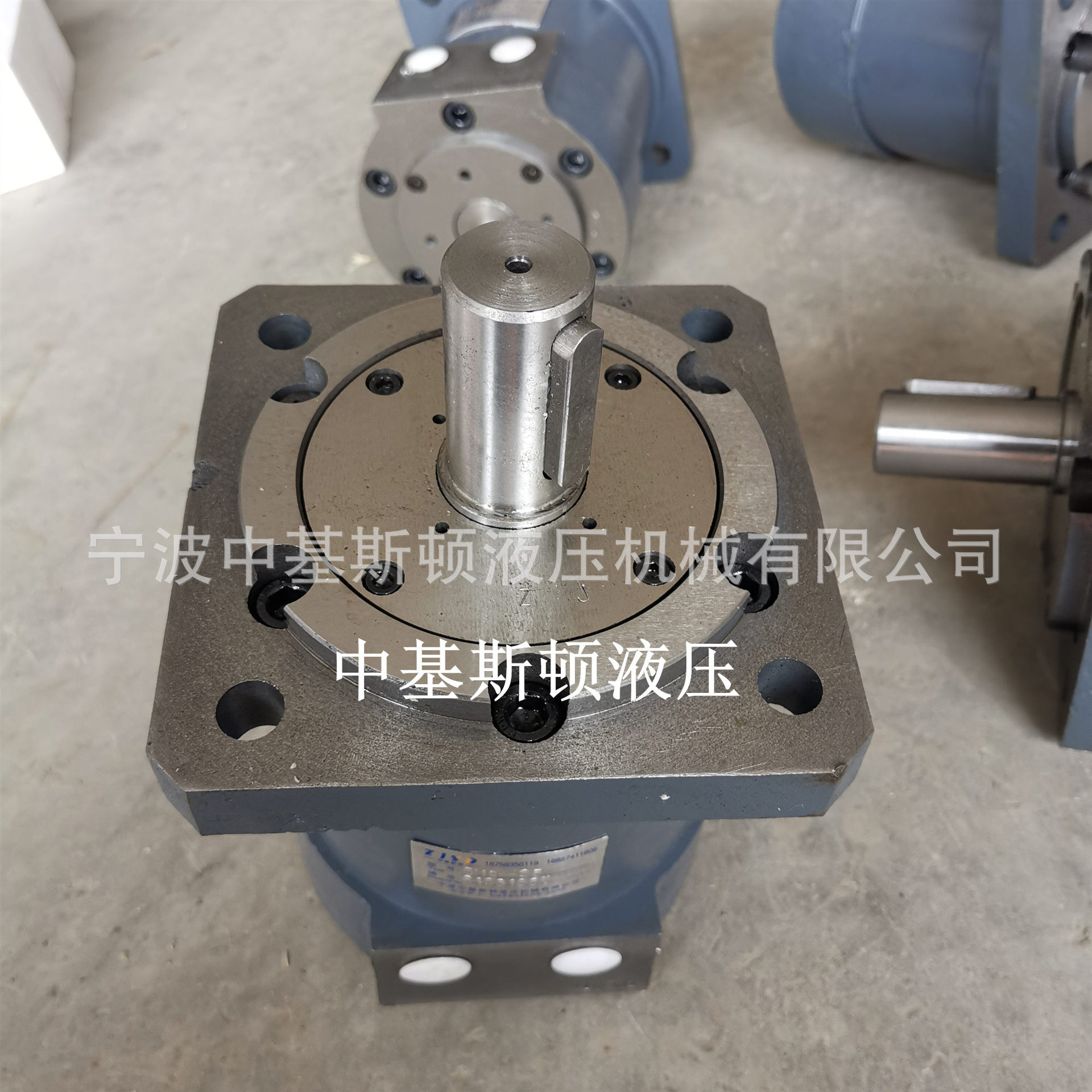 中基斯顿液压叶片摆角马达bms-160摆动油缸摆动液压马达