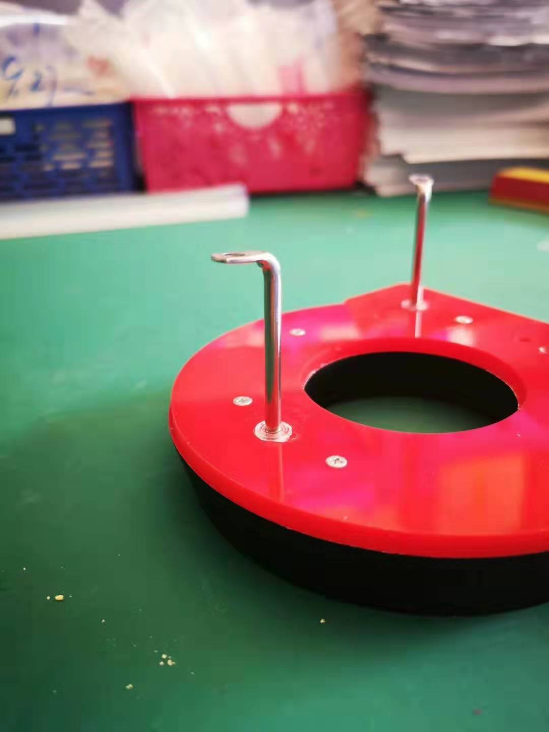 背发光字安装配件专用支撑角码背打灯支腿安装配件 背发光支腿