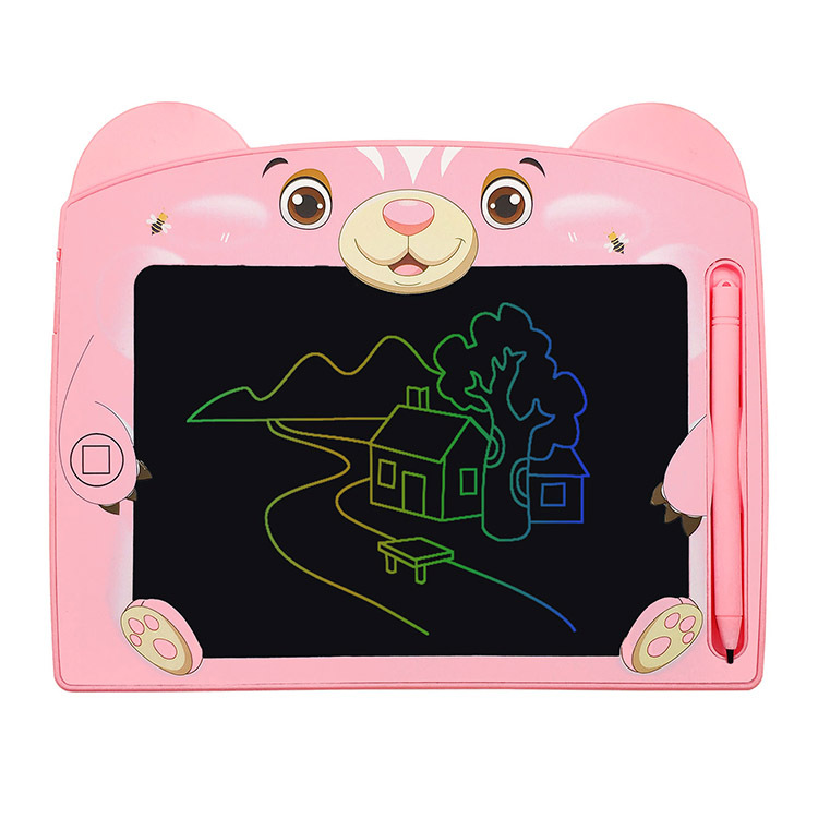 Cartoon LCD Handwriting Board LCD Children's Drawing Board Color Writing Board Light Energy Graphics Tablet Graffiti