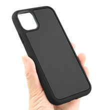 适用苹果iPhone11Pro Max 盾甲PC+TPU内外凹槽贴木手机壳贴皮素材