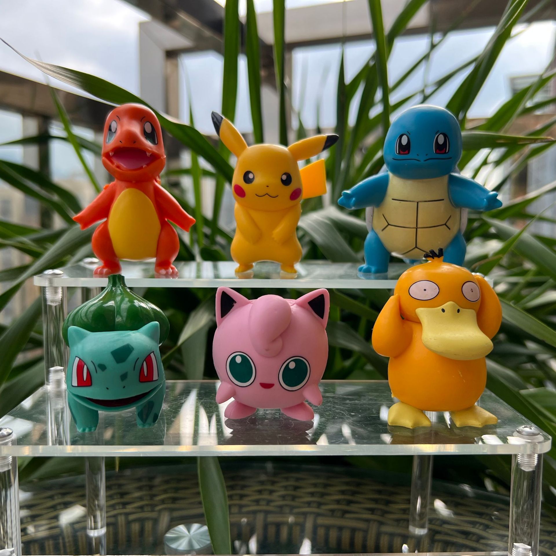 6款皮卡丘手办宝可梦盲盒宠物小精灵公仔摆件神奇宝贝玩具批发