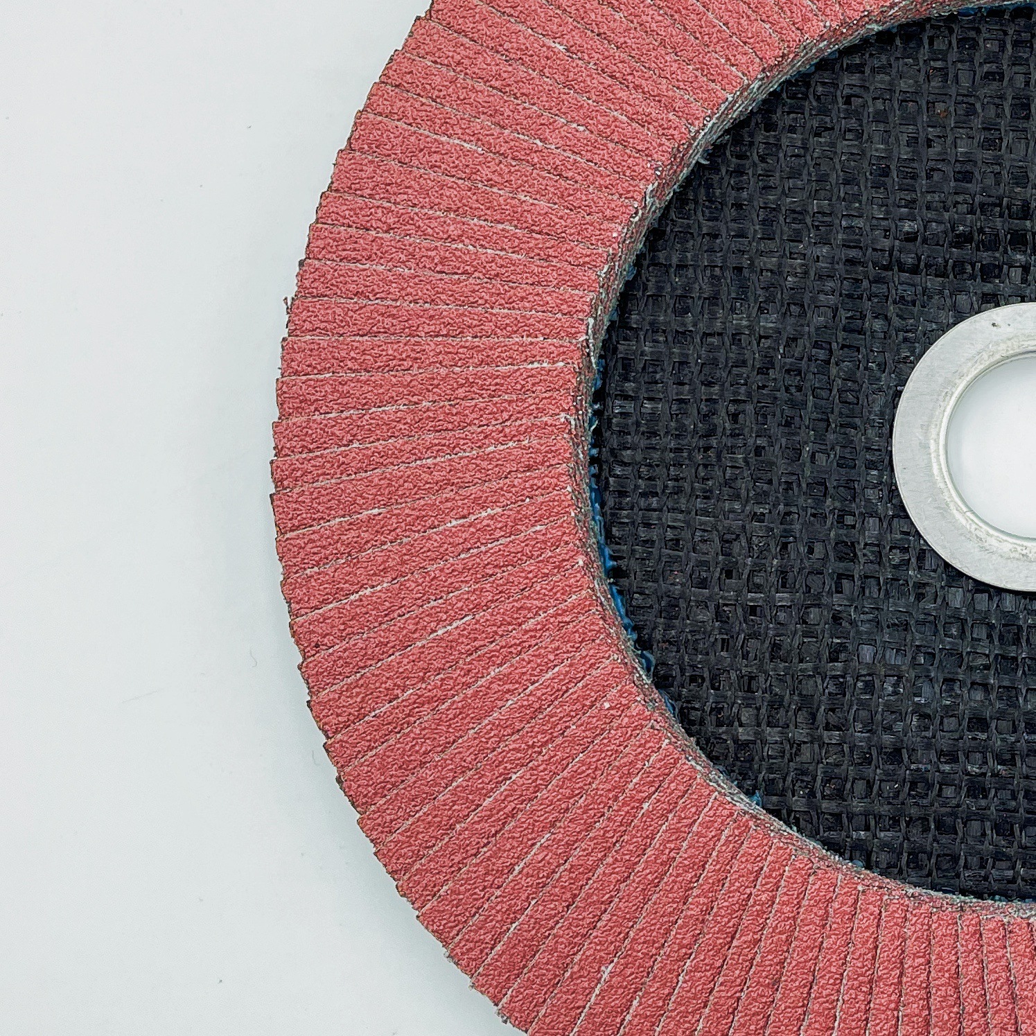 7寸网盖百叶轮砂布轮角磨机打磨百叶片抛光片砂布轮 平面砂布轮