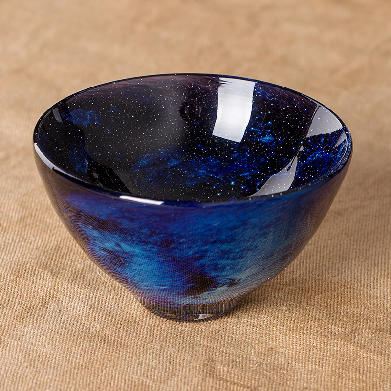 进口日本个人作家黑川大介公道杯创意简约酒杯轻奢礼品玻璃品茗杯