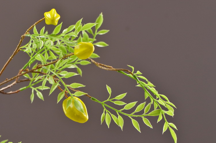 厂家直销家居饰品仿真花仿真杨桃仿真小浆果 仿真果实 高仿真花艺