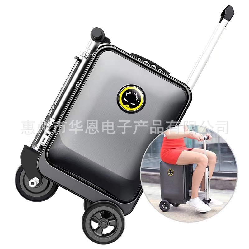 factory wholesale boarding case youth smart riding luggage electric suitcase convenient trolley