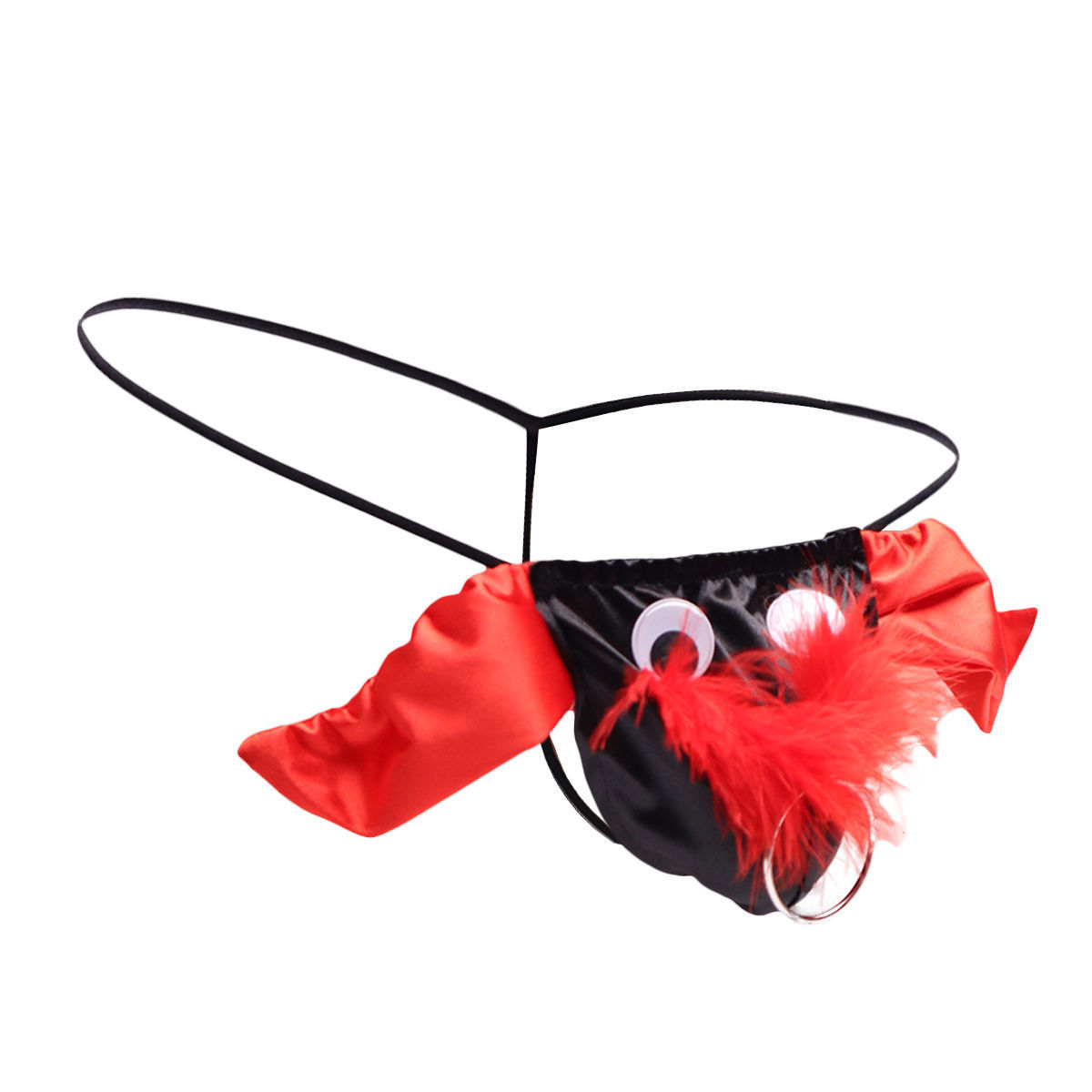 卡通牛头立体3d情趣男士内裤 性感低腰露臀丁字裤男欧美演出t裤男