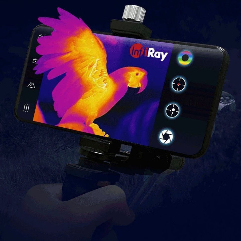 艾睿天眼t手机红外热成像仪户外搜索高清夜视仪热感应热像仪