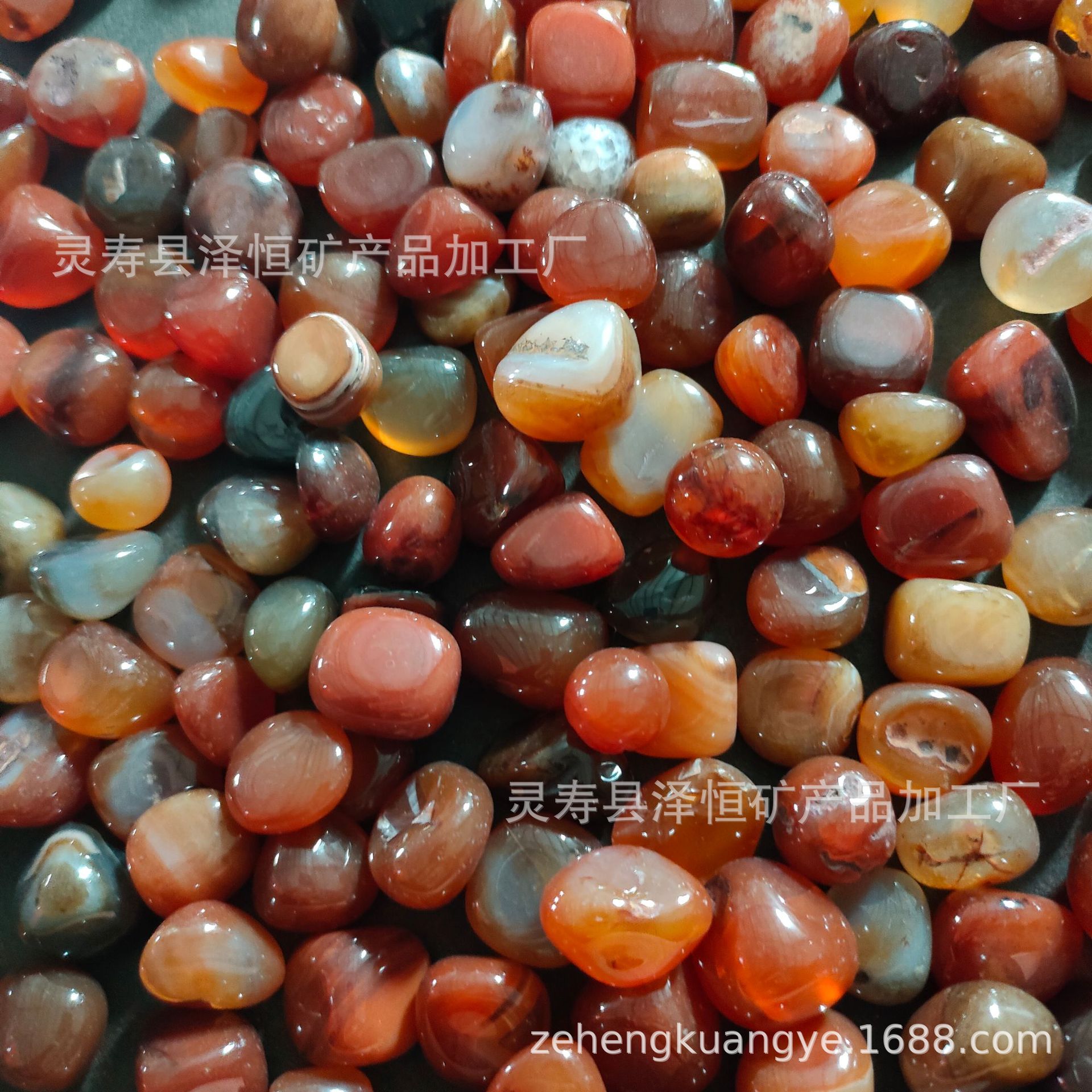 玛瑙石玛瑙原石七彩玛瑙微景观装饰鱼缸造景
