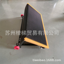 适用于BEVG扶梯梯级TJ800SX-E/TJ1000A黑色不锈钢梯级电梯配件