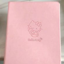 可爱凯蒂猫笔记本helloKitty记事本皮面本日记本KT粉色女生手帐本