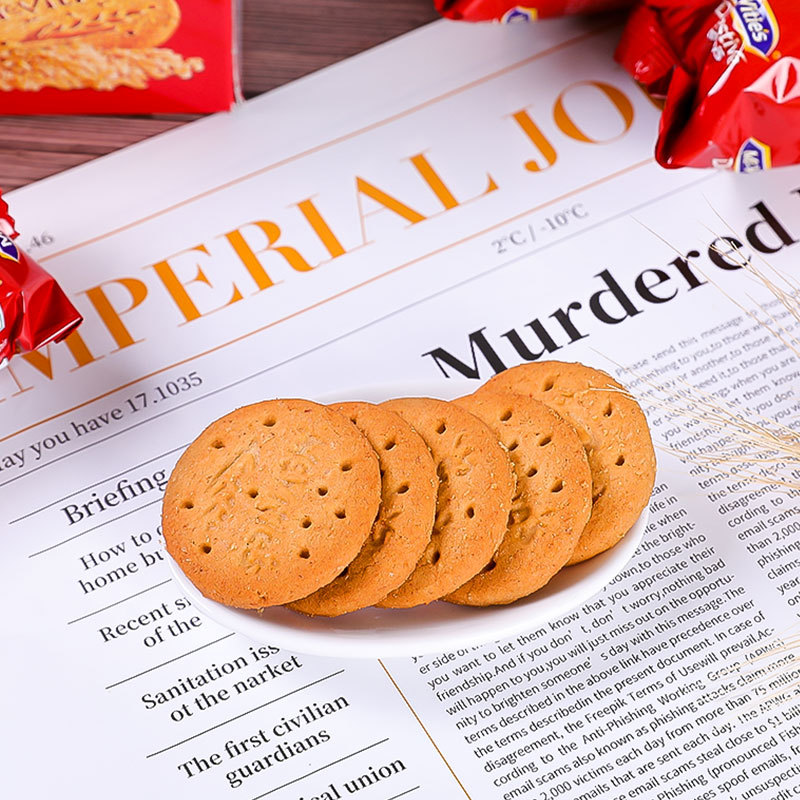 全麦消化饼干390g燕麦粗粮酥脆进口零食礼盒装-阿里巴巴