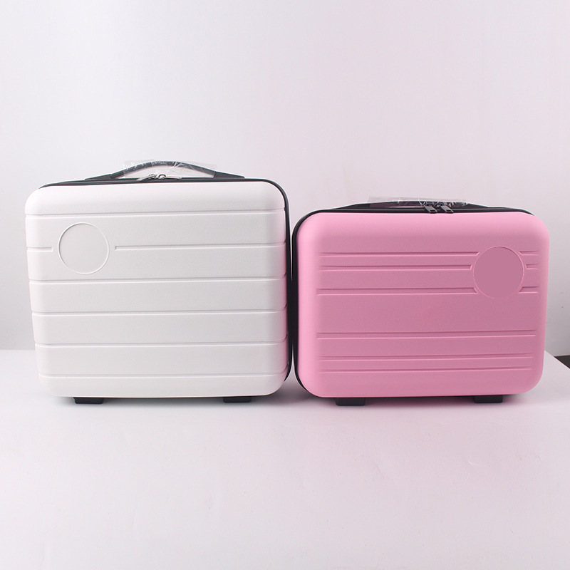 印刷logo迷你手提箱随行行李箱 礼品旅行箱包pp化妆箱子母箱品牌