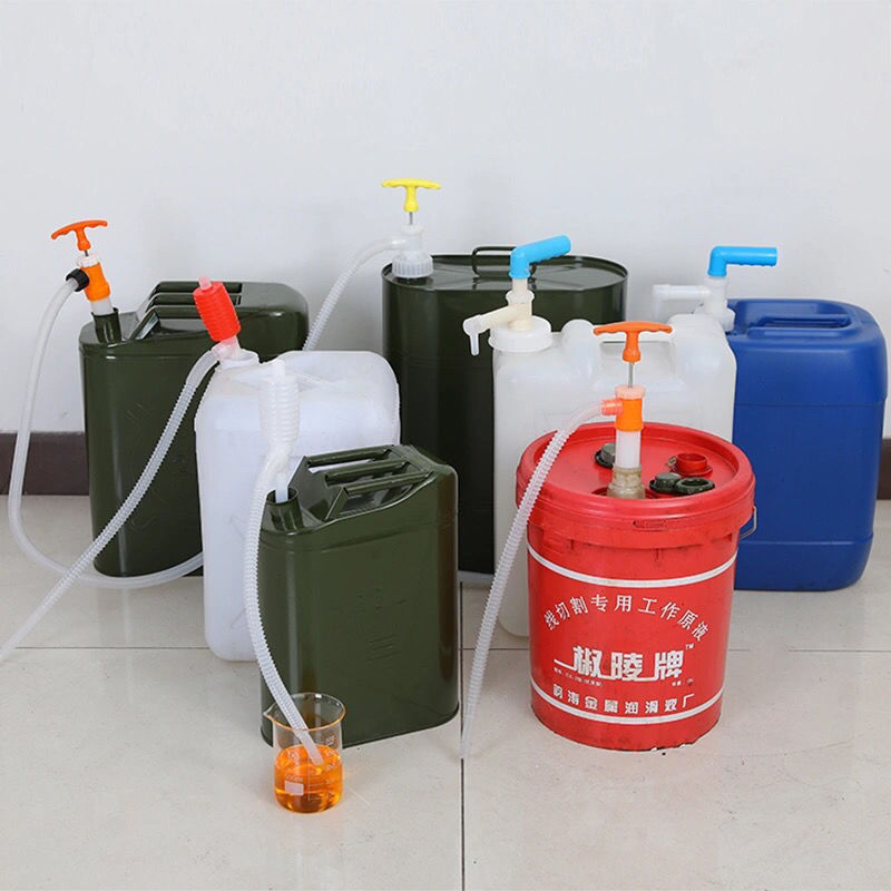 手动抽油泵塑料抽油200升油桶吸油泵手拉式抽油器油抽子抽油