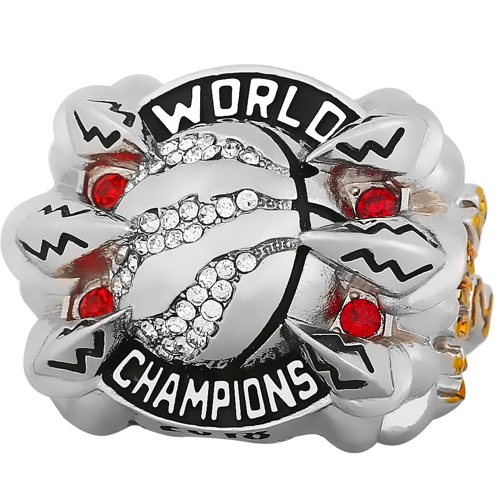 2019 nba 冠军多伦多猛龙 冠军戒指 2号雷纳德刻字 龙骨设计