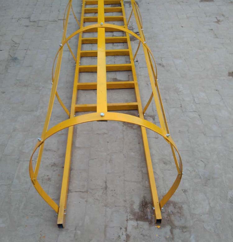 镀锌爬梯 路桥施工爬梯基坑爬梯 桥梁施工安全爬梯15j401图集定制