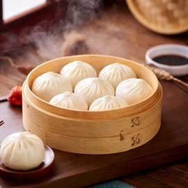 三全发面杭州小笼包1000克*6袋速冻方便速食营养早餐点心食材面食