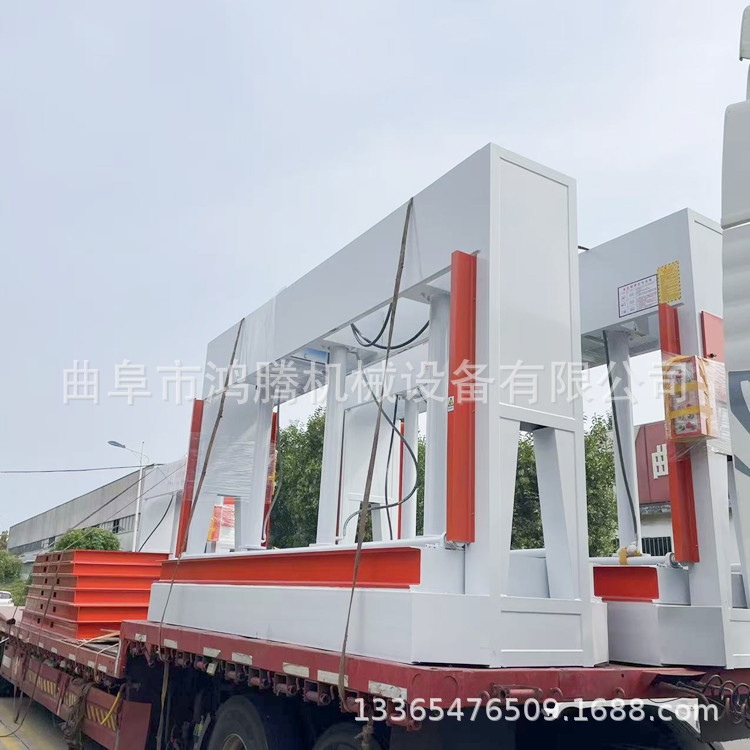 鸿腾 多层板液压冷压机铝蜂窝板复合液压冷压机钢板加厚操作间