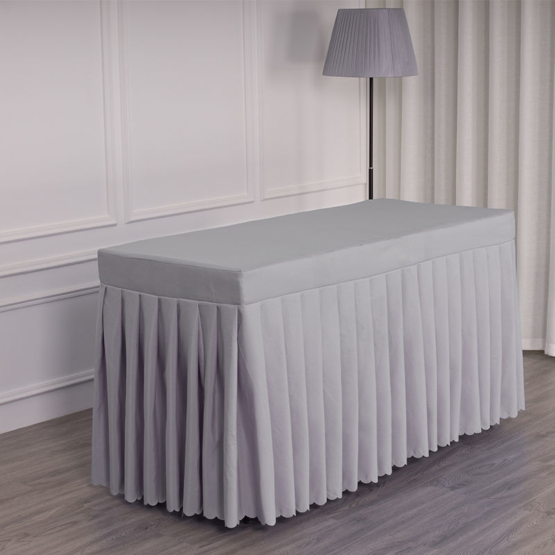 会议桌布冷餐饮桌裙签到台裙展会活动办公桌罩长方形桌套一件批发