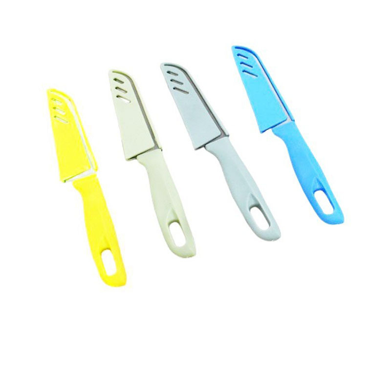 Nordic Color Outdoor Portable SST Fruit Knife Wholesale Kitchen Tools Peeling Knife Peeler Peeler