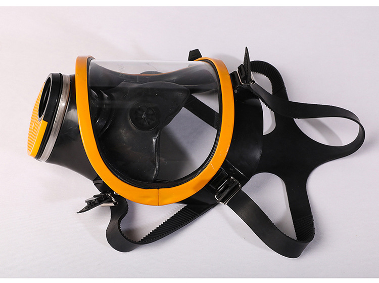 普达mj-4002自吸过滤式防毒面具全面罩喷漆硫化氢一氧化碳防护