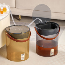 茶水桶茶渣分离过滤排水桶茶道茶台垃圾筒功夫茶具配件家用废水桶