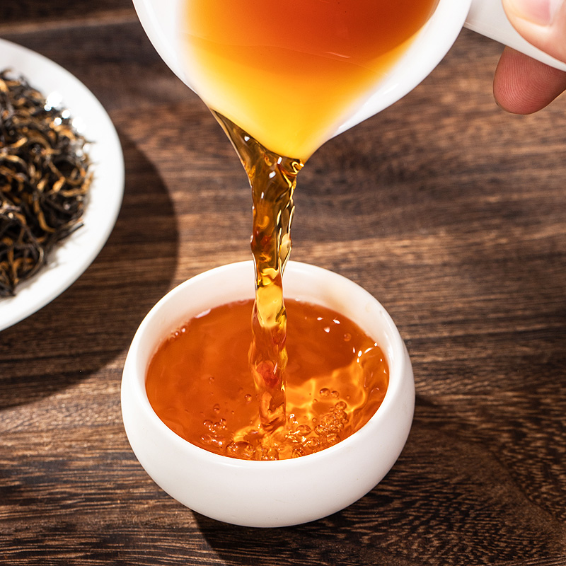 英德红茶新茶英红九号红茶茶叶 9号红茶浓香型春芽茶叶小包盒装