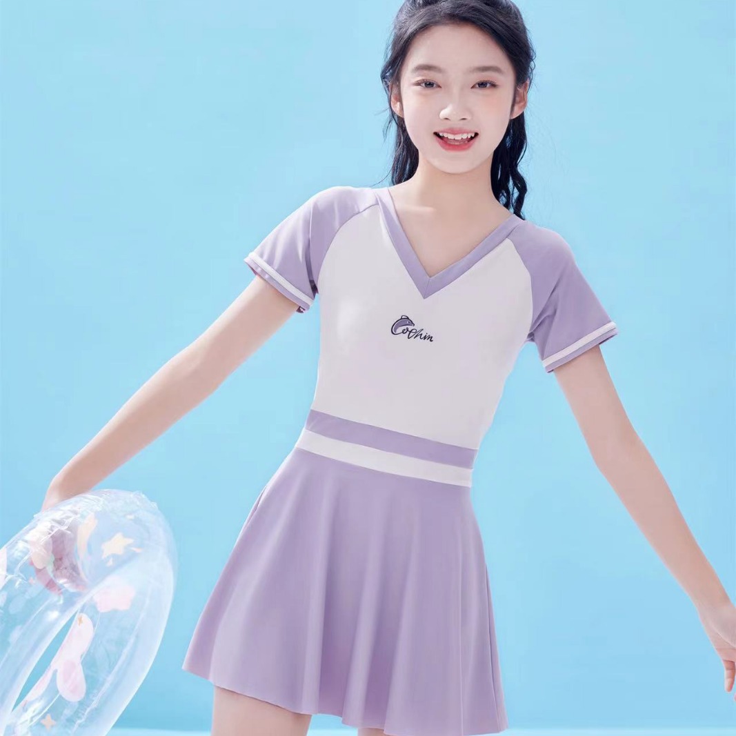 52552颖熙梦新款儿童连体泳装颜色好看面料舒适-阿里巴巴