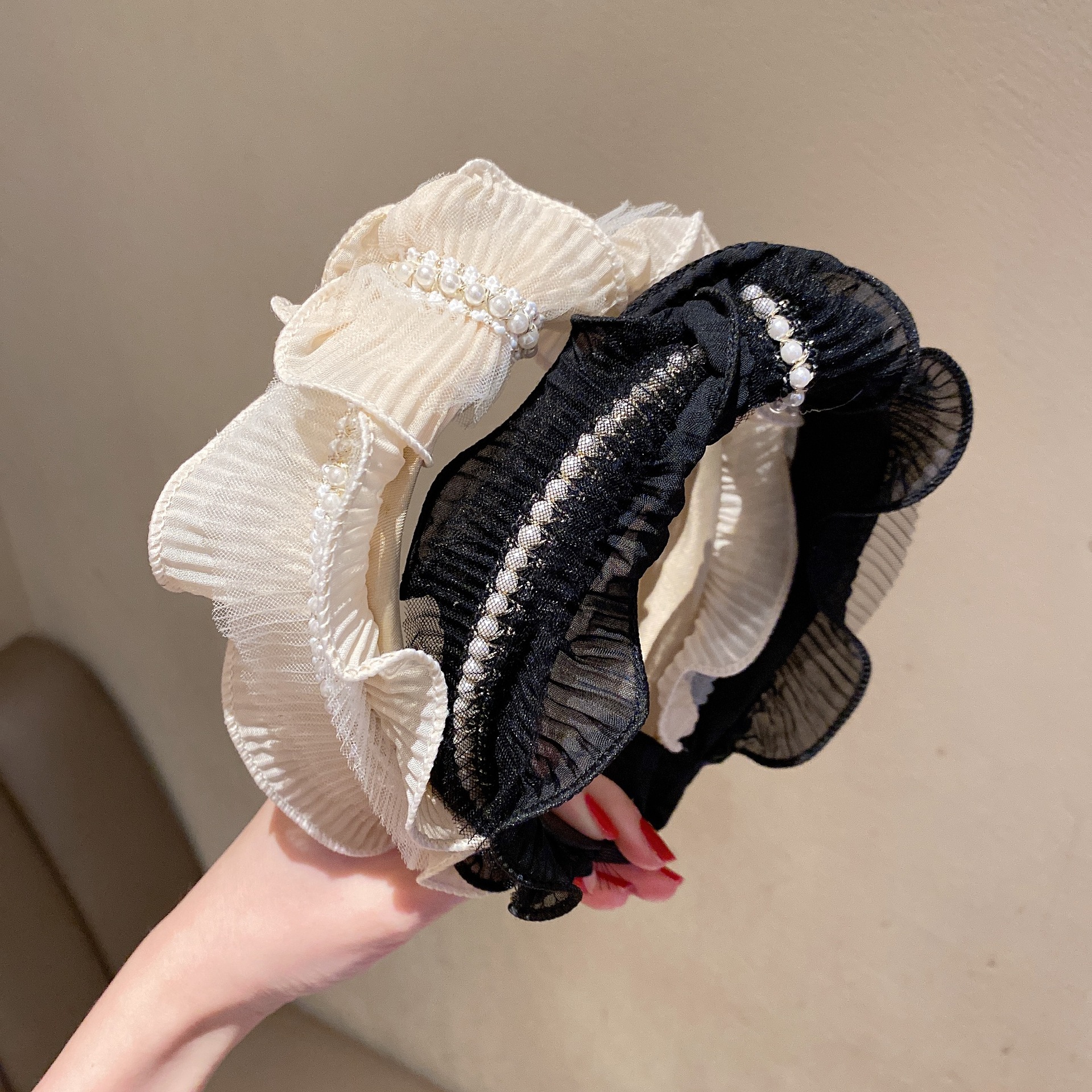 新款韩版发箍女复古风简约洗脸头箍成人发饰纯色宽边气质网红发箍