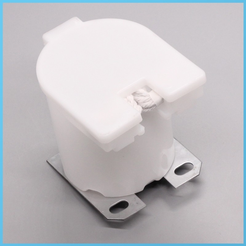 电梯油杯通用型导轨圆形油壶机房棉芯油盒带铁板支架三菱通力配件