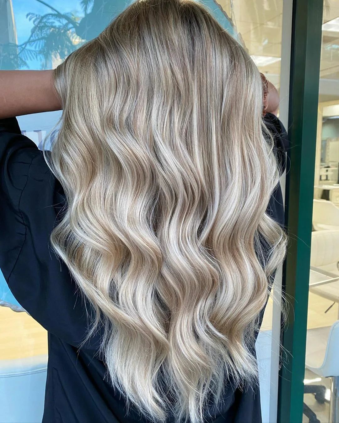 欧美假发女hair长卷发渐变色头套 化纤长款wigs染色时尚新款批发