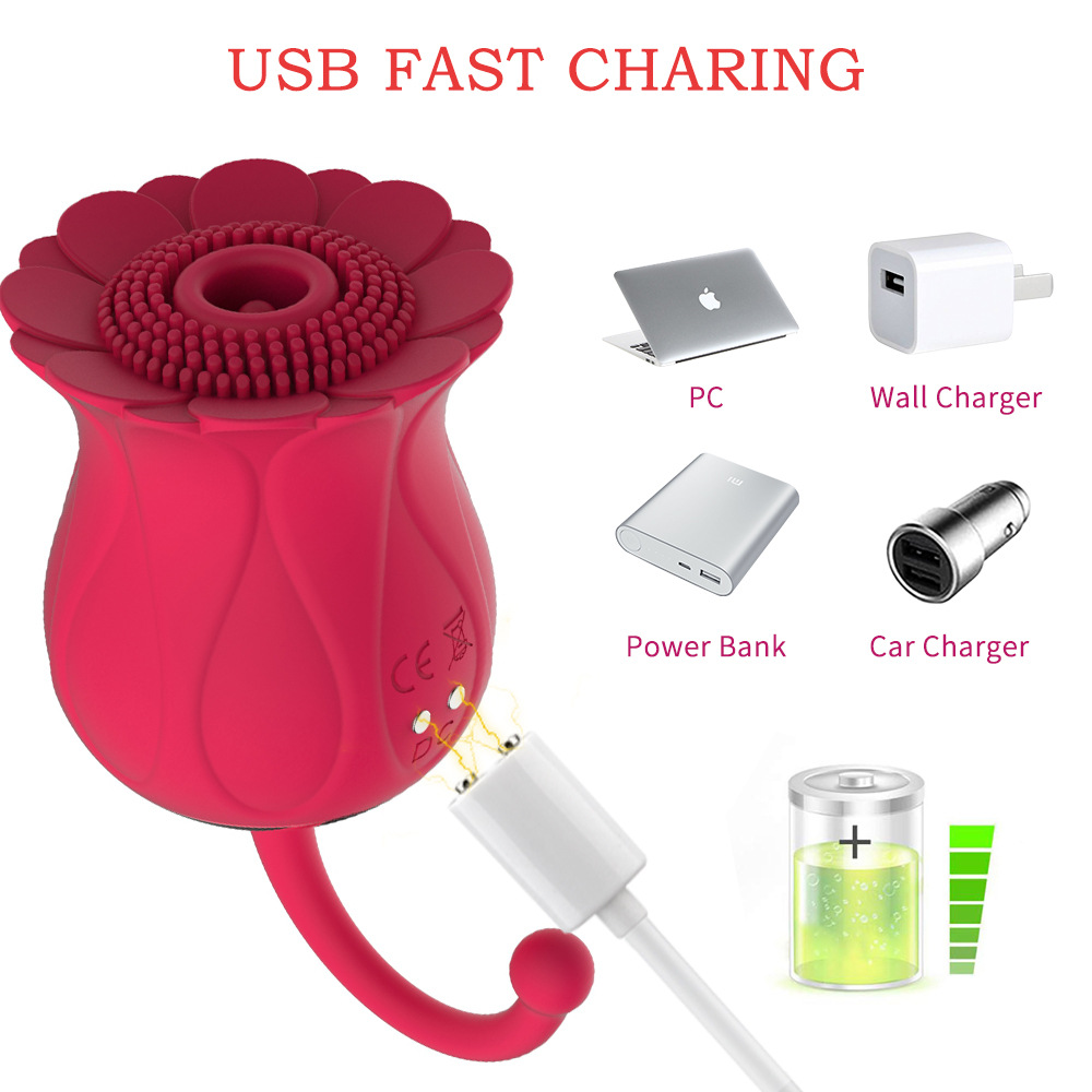 Вибратор Роза Стимулятор Клитора