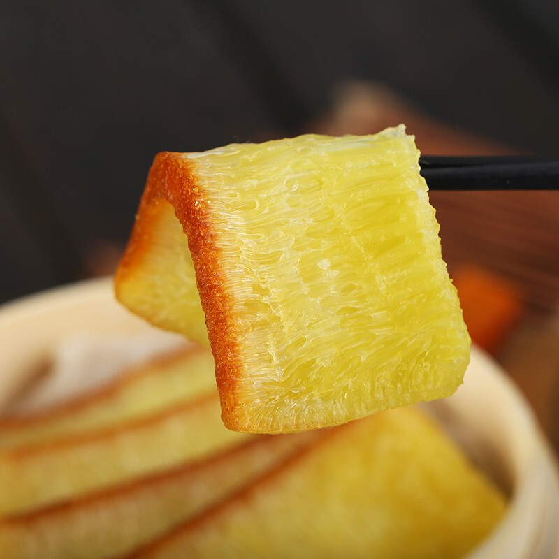 顺味椰汁黄金糕切片广式糕点酒楼餐厅煎蒸早餐甜点食材300g约12片