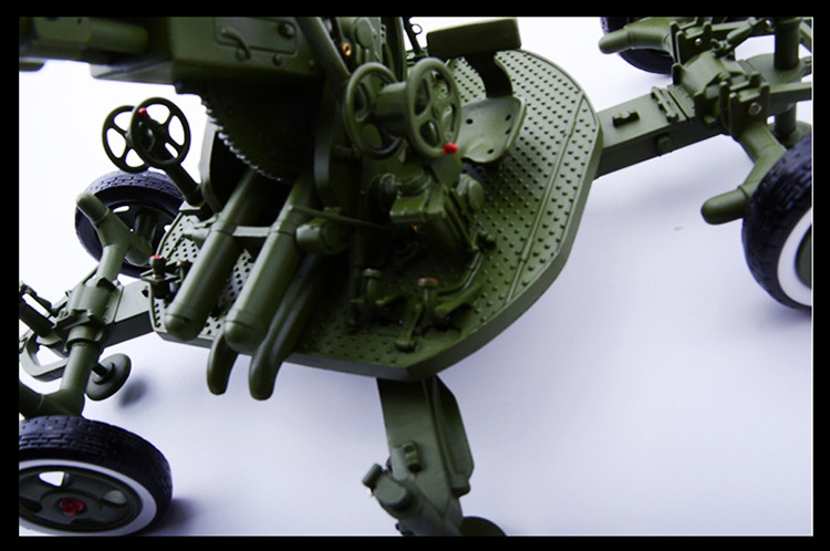 1:18 双37高射炮 坦克模型军威时代 战车仿真合金金属 现货批发