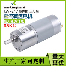 微型减速电机12V24V直流正反转低速电动机DC大力矩调速小马达