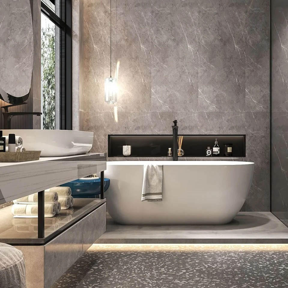 泡澡浴缸亚克力单人小户型豪华宾馆新品加厚卫生间易清洗嵌入式-报价