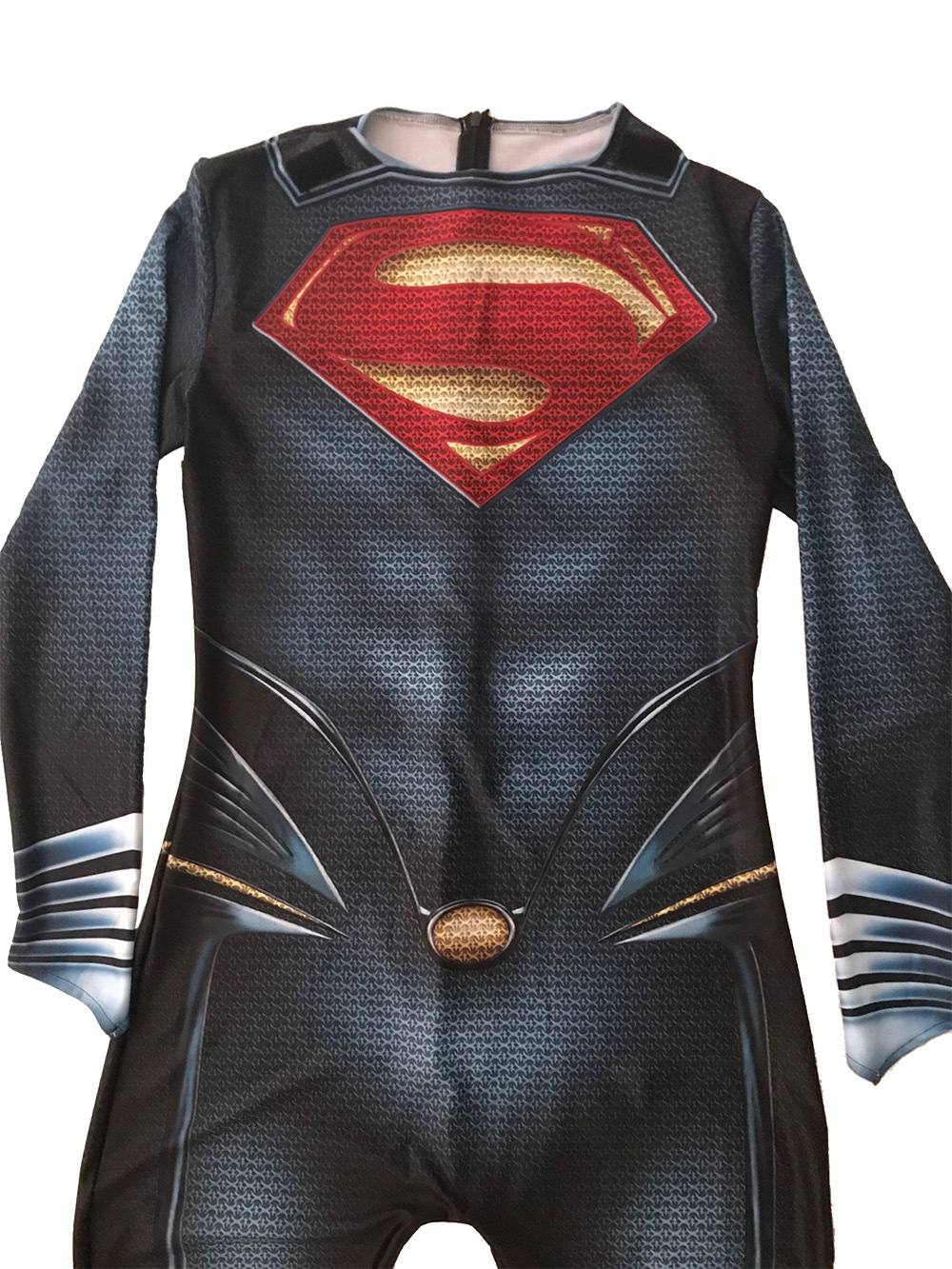 正义联盟 克拉克·肯特超人钢铁之躯superman连体紧身衣cosplay服