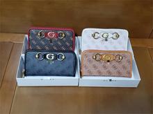 gs新款外贸欧美时尚女款手机拉链大容量长款手拿包带盒子钱包
