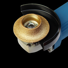 批发磨边轮钎焊金刚石磨头角磨机圆边磨轮瓷砖石材打磨片玻璃磨盘