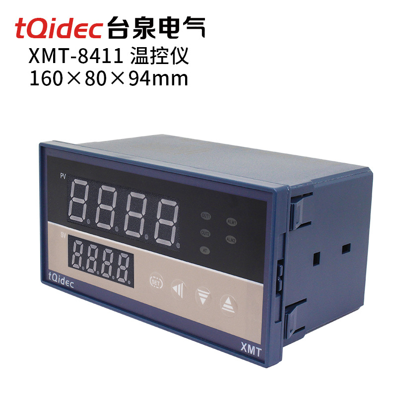 tqidec台泉电气温控器XMT-8411多种输入PID温控仪 智能温控表