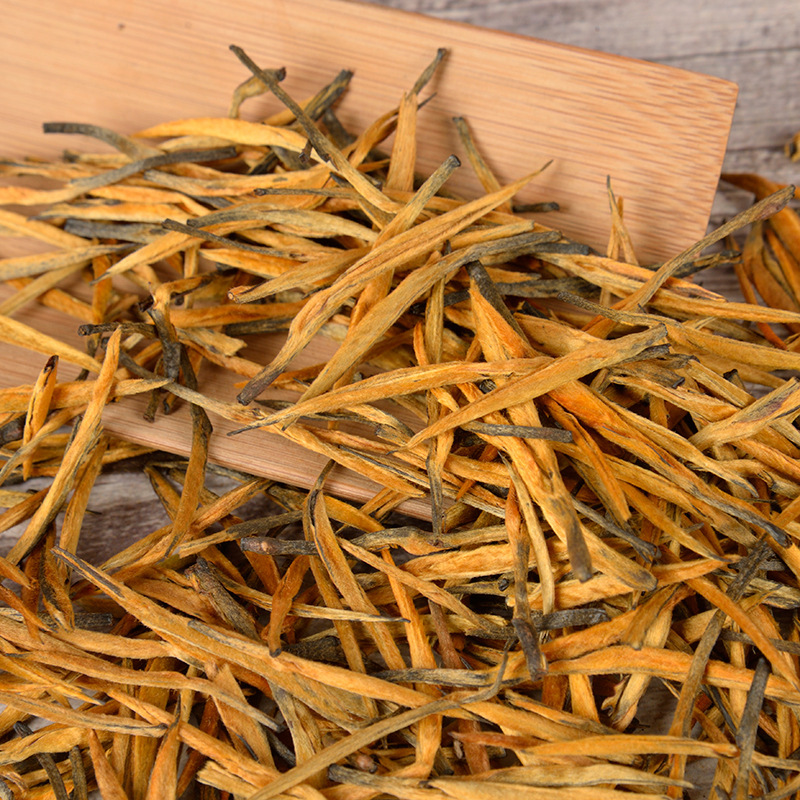 批发云南滇红茶 2023年凤庆蜜香大金针1号 早春茶 金芽500克 散茶