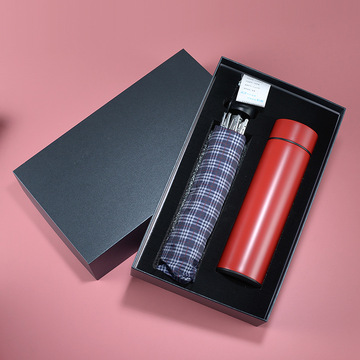 雨伞保温杯玻璃杯礼品盒现货包装盒子厂家现货纸盒彩印伴手礼礼盒