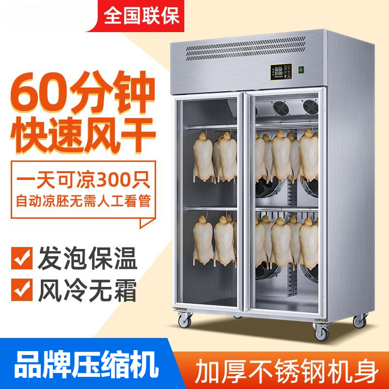 智能晾鸭柜商用风干晾胚柜乳鸽烧腊烧鸭烤鸭吹干保鲜烘干机