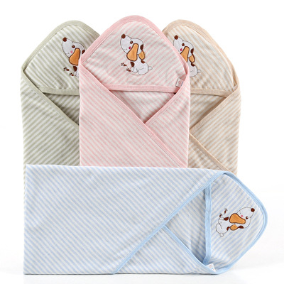 Newborn Baby Swaddling Quilt Colored Cotton Newborn Baby Swaddling Quilt Summer Spring Autumn Winter Thin Hug Blanket Thick Blankie Quilt Baby Supplies