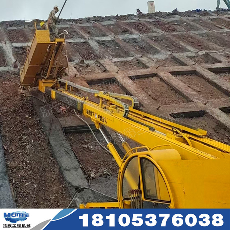 自行式护坡锚固钻机 全液压高边坡支护锚固钻机 自带除尘护坡钻机