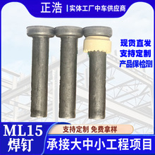焊钉磁环m16 钢结构桥梁圆柱头ML15焊钉 m22剪力钉楼承板磁环栓钉