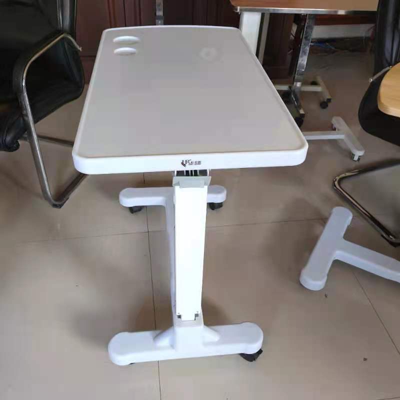 老人病人餐桌残疾人床上吃饭桌床边桌移动升降护理月子桌病房折叠